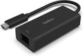Belkin USB Type C to 2.5 Gb Ethernet Adapter USB-IF Certified Thunderbolt 3 &amp 4 / USB-C to LAN Network Adapter Compatible with MacBook Pro/Air iPad Pro XPS Surface and Other USB C Devices
