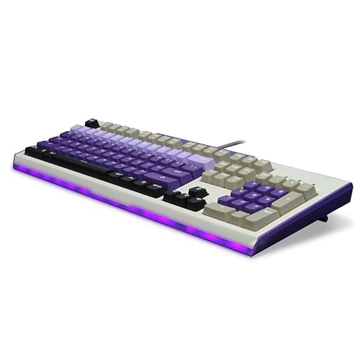 Hyperkin Hyper Clack Tactile Mechanical Keyboard for PC/ Mac BlueM07207