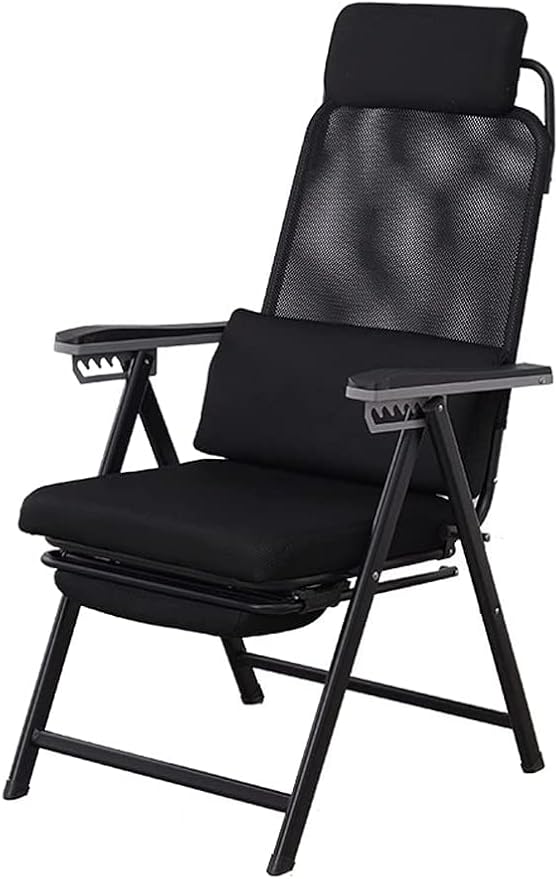 Portable Folding Chair Office Computer Chair Backrest Break Gaming Chair Reclining Home Boss Chair Ergonomic Chair
