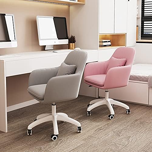 Office Chair Gaming Chair Computer Chair Computer Chair Home Office Chairs Modern Simplicity Gaming Chair Fashion Casual Desk Chair Bedroom Backrest Computer Armchair (Color : Wit)