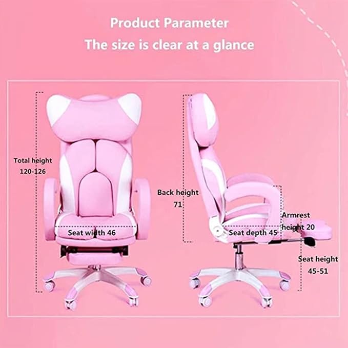 Chair Lifting Swivel Chair Office Chair Gaming Chair Learning Table and Chair Computer Chair Upholstered Seat Recliner