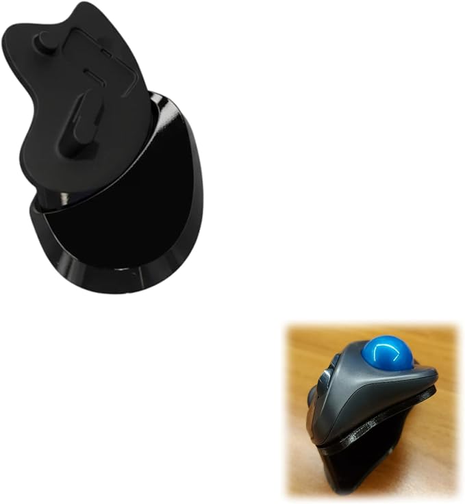 Wedge Stand for Logitech M570 Trackball Mouse Ergonomic Desk Angle Support Accessory 45 Degree