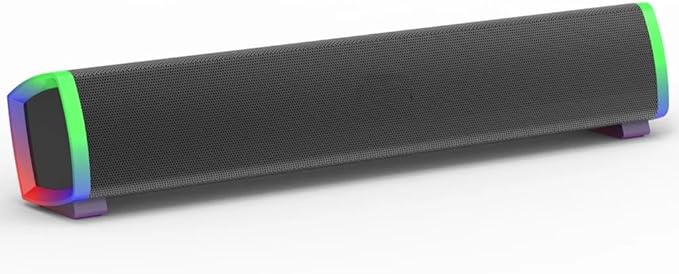 RGB Computer Speaker Full-Rang Speakers TF Card AUX Input for PC Laptop Phone