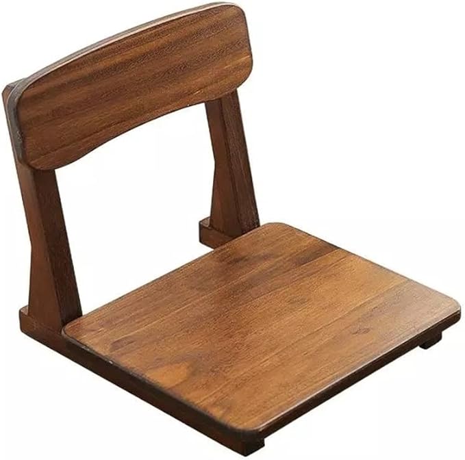 Office Chair Gaming Chair Computer Chair Wood Legless Chair Meditation Game Floor Seating with Back Support for Living Room Furniture