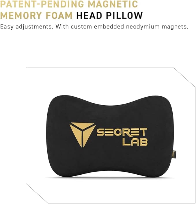 Secretlab Titan Evo Stealth Gaming Chair - Reclining Ergonomic &amp Comfortable Computer Chair with 4D Armrests Magnetic Head Pillow &amp 4-Way Lumbar Support - Black - Leatherette