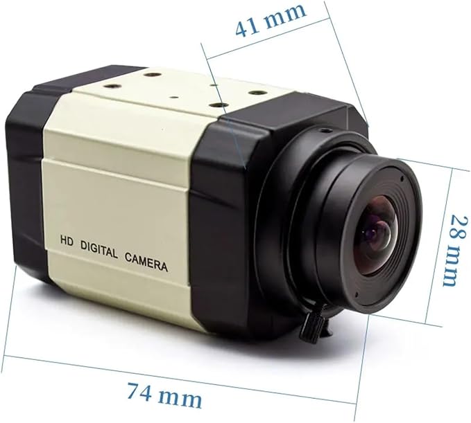 High Definition Industrial 2 4MP Webcam 2mm Wide Angle Lens IP Network Wired Mini Camera Security Protection Video