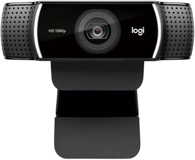 Logitech Blue Microphones Yeti USB Microphone (Blackout) Plus C922 Pro Stream Pro Streamer Pack
