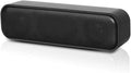USB Computer Speakers 3Wx2 Subwoofers Soundbar Desktop Speaker USB Powered Mini Wired Soundbar for TV Desktop Computer
