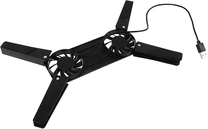 HOMSFOU 4pcs Laptop Cooling Fan Pad Notebook Cooling Stand Desktop Stand Gaming Laptop Heat Dispersion