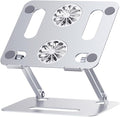 High Performance Laptop Cooler Fan 2 Fans Heat Dissipation 360 Degree Adjustment Laptop Cooler Stand