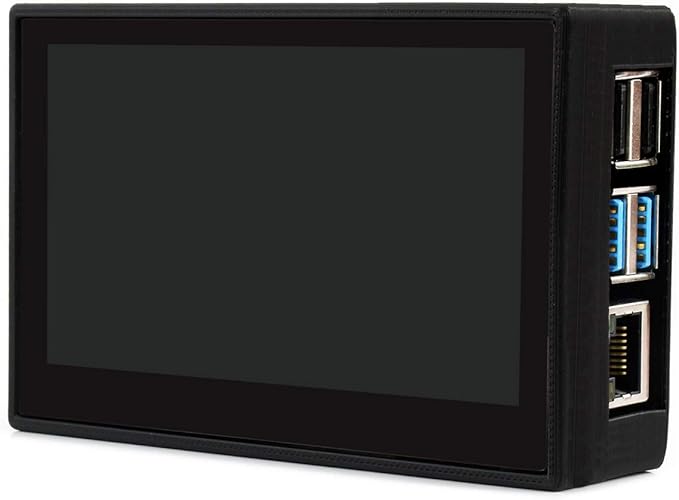 waveshare 4.3inch DSI LCD Capacitive Touch Display with Protection Case for Raspberry Pi 4 B800×480 Resolution IPS Screen Wide AngleMIPI DSI Interface