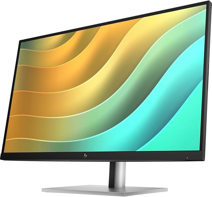 HP E27u G5 27 Class WQHD LCD Monitor - 16:9 - Black Silver - 27 Viewable - in-Plane Switching (IPS) Technology - Edge LED Backlight - 2560 x 1440-350 Nit - 5 ms - HDMI - DisplayPort - USB Hub