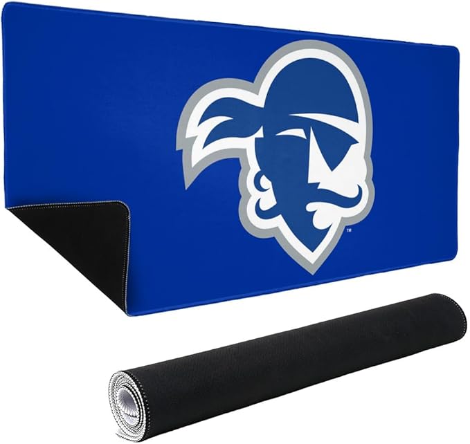 Seton Hall Primary Logo Large Gaming Mouse Pad Desk Mat with Stitched Edges Non-Slip Base for Gamer Home and Office 31.5 x 15.7