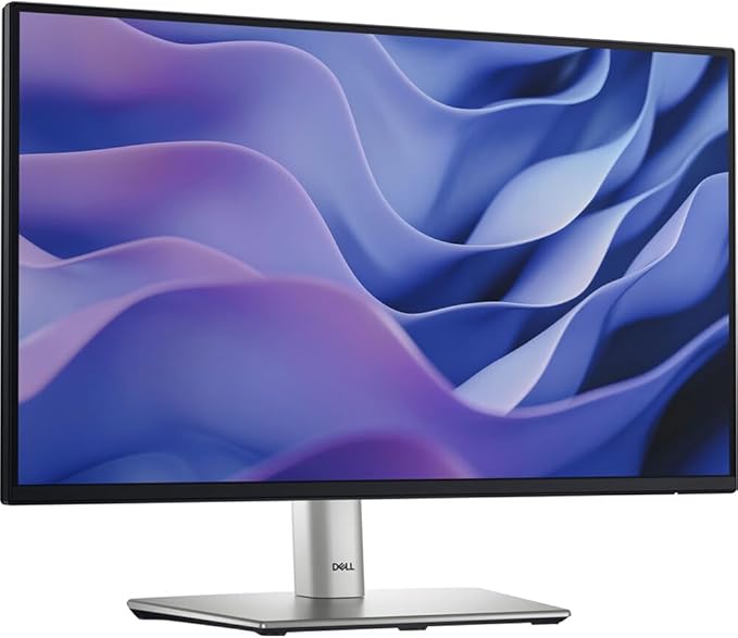 Dell DELL-P2225H 22 inch Full HD 100Hz 16:9 1ms IPS Monitor Black and Silver 2 Pack Bundle with Deco Gear 6FT Universal 4K HDMI 2.0 Cable with 28AWG Pure Copper Conductors