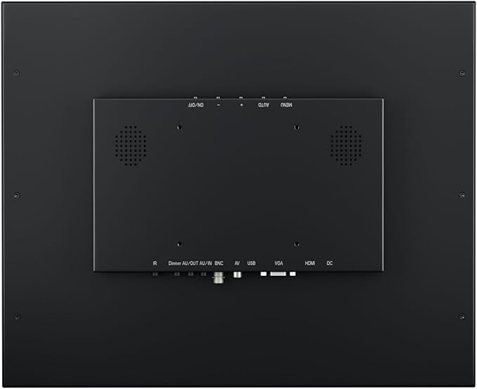 Beetronics 19-Inch Full HD IPS Monitor - Professional Industrial-Grade Display | HDMI VGA BNC RCA Inputs | Durable Metal Housing Matte Screen 5:4 Aspect Ratio Wide Viewing Angle - 19VG7M