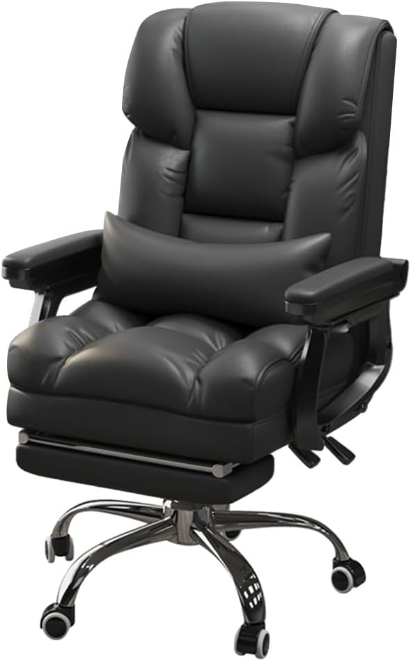 Gaming chair  Computer Chairs for Adults Gaming Chair Ergonomic Office Desk Chair Accent Chairs High Back Chair Lift Chair Student Chair Metal Armchair for Bedroom Living Room ( Color : Black With
