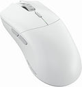Glorious Gaming Model O 2 PRO 4K/8K White Wireless Gaming Mouse - 2.4GHz Wireless 1ms delay 4K/8K Polling 100M clicks 59g Ultralight Long Battery Life 26K DPI BAMF 2.0 Sensor 6 Buttons