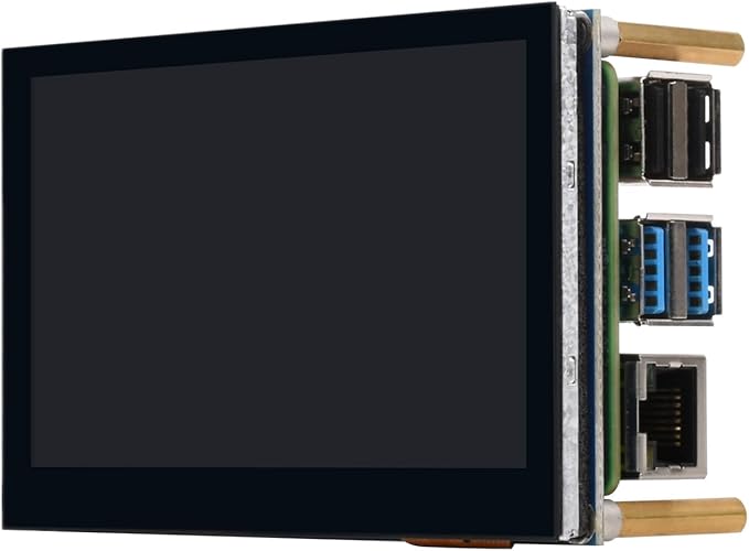 waveshare 4.3inch QLED Display Compatible with Raspberry Pi 5/4B/3B+/3A+/3B/2B/B+/A+/CM3/3+/4 DSI Interface 800 × 480 Resolution Integrated Structure