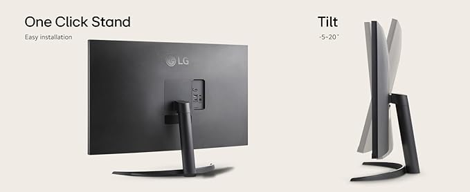 LG 32-Inch Ultrafine 4K UHD (3840x2160) Monitor with HDR10 90% DCI-P3 Built-in Speakers OnScreen Control HDMIx2 and DisplayPort