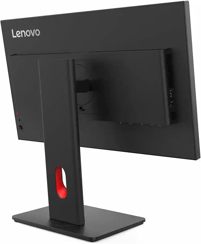 Lenovo ThinkVision T24-40 24 Full HD IPS Monitor HDMI DP VGA | Up to 120Hz | VESA Mount | Office Business Displays | W/MAJ Deskpad | 2 Pack