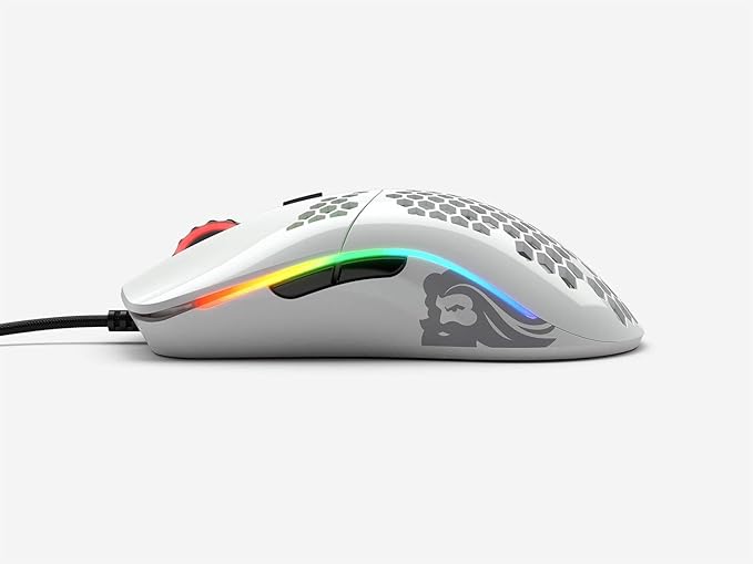 Glorious Model O Gaming Mouse Glossy White (Renewed)