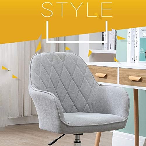 Office Chair Gaming Chair Computer Chair Stylish Computer Chair Lifting &amp Rotary Sofa for Student Dormitory Home Fabric Game Chair Office Chairs with Wheels