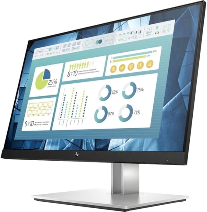 HP E22 G4 22 Class Full HD LCD Monitor - 16:9 - Black Silver - 21.5 Viewable - in-Plane Switching (IPS) Technology - LED Backlight - 1920 x 1080-250 Nit Typical - 5 ms - 60 Hz Refresh Rate - HDMI