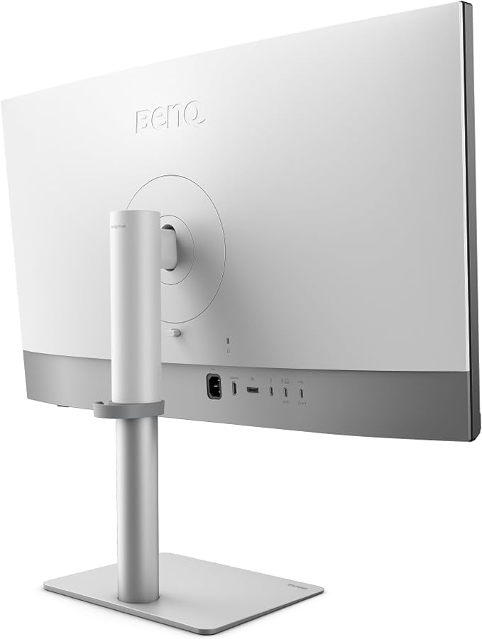 BENQ PD3226G 31.5 4K UHD (3840 x 2160) @144 Hz Designer Monitor 5 ms HDR10 Integrated Speakers USB Hub Swivel Tilt Rotation Height Adjustments (Renewed)