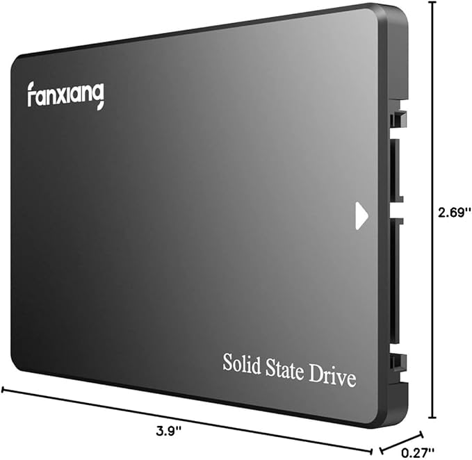 fanxiang SSD 2TB Internal Solid State Drive SATA III 6Gb/s 2.5 3D NAND SLC Cache Up to 550MB/s Compatible with Laptops and PC Desktops(S101)