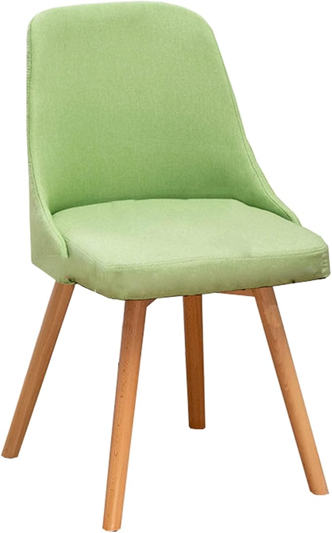 Mlaea Dining Bedroom Living Room Chair Gaming Club Bar Chair with Backrest Office Conference Reception Chair 43 * 43 * 84CM(Size:43 * 43 * 84CMColor:B)