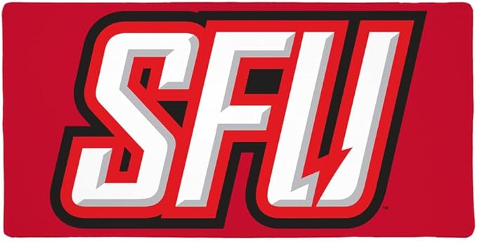 Saint Francis University Primary Logo Large Gaming Mouse Pad Desk Mat with Stitched Edges Non-Slip Base for Gamer Home and Office 31.5 x 15.7