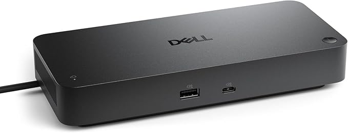 Dell Pro Smart Dock SD25 Bundle – USB C Docking Station with 130W Charging + HDMI Cable USB C Cable DisplayPort Cable + Cleaning Cloth Multi-Display Support 2.5GbE Ethernet Black