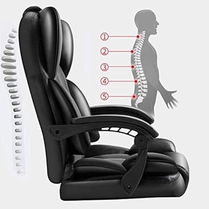 Office Chair Office Chairs Chair Desk Leather Gaming ChairChair Office ChairReclining Gaming Chair PC Computer Racing ChairSwivel Computer Chair Headrest Chair Needed