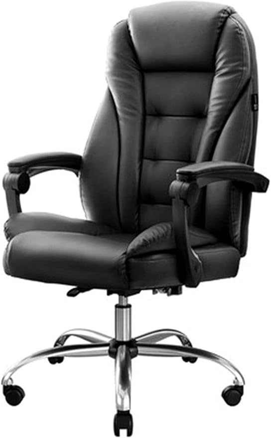 Office Chair Office Chair Computer Chair Home Boss Office Desk Chair Reclining Swivel Chair Comfortable Sedentary Gaming Chair Chair (Color : Black 1 Size : One Size) Needed