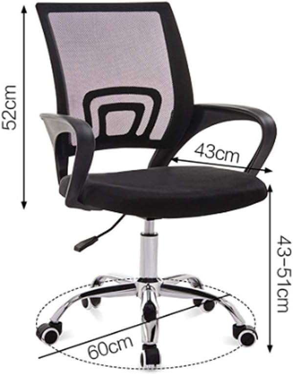 Office Chair Gaming Chair Computer Chair Gaming Chair Ergonomic Computer Chair Rotating Lifting Comfort Home Office Conference Seats Company Staff Armchair Office Chairs (Color : A)