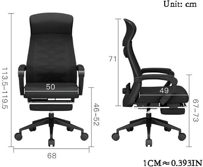 YYDS Chair Mesh Gaming Chair High-Back Executive Ergonomic Swivel Chair with Rotating Lifting Armrest Computer Chair for Home Ergonomically (Color : Green)