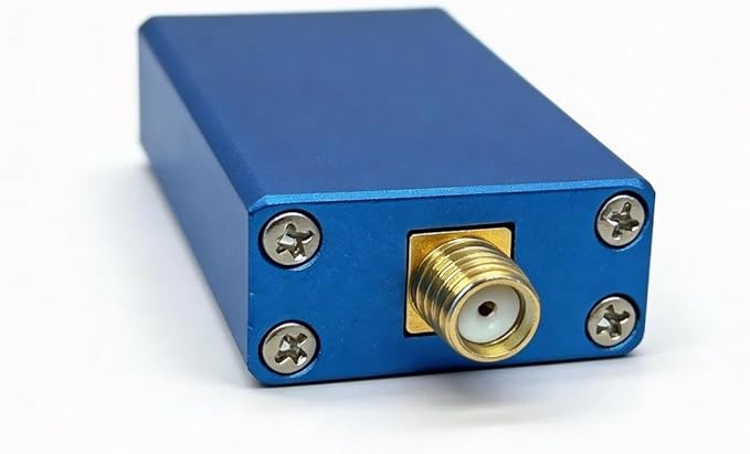 RTL-SDR RTL2832U R820T 1PPM TCXO HF BiasT SMA Software Defined Radio 25MHZ TO1760MHZ (Blue)