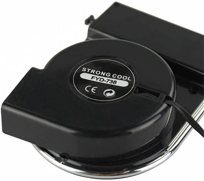 Mini Vacuum Strong Cool Air Extract Notebook Laptop Cooling Cooler Fan Pad Gaming
