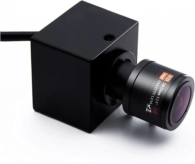 MP Mini POE IP Camera with 2 12 5 50mm M12 Manual Zoom Lens HD Industrial Surveillance Home Security Video Webcam