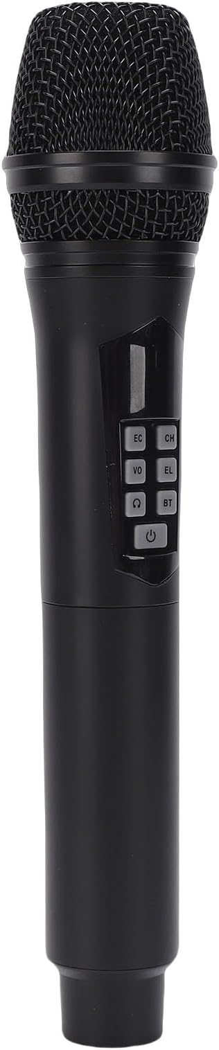 Wireless Dynamic Mic with Stable Connectivity and Versatile Sound Effects for Live Broadcast Portable Karaoke Microphone for Events