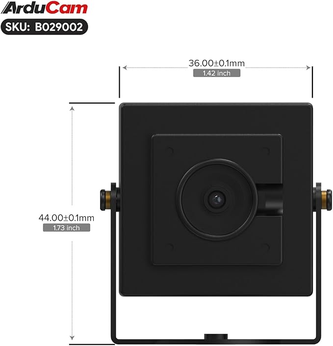 Arducam 16MP Autofocus USB Camera Module USB2.0 Webcam Lightburn Camera with Multiple preset AI Resolutions for Windows Linux Android and Mac OS