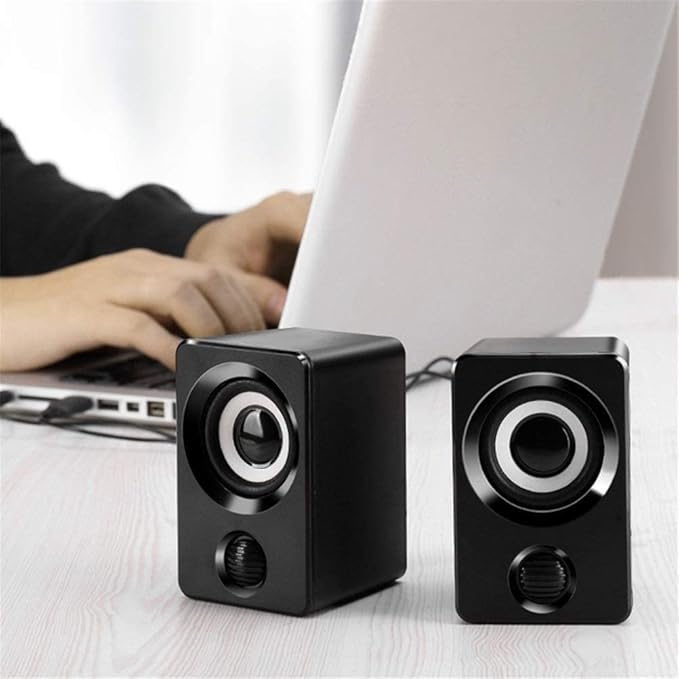 Computer SpeakerUSB Speaker Wired Multimedia Speaker for PC Monitor Desktop Laptop