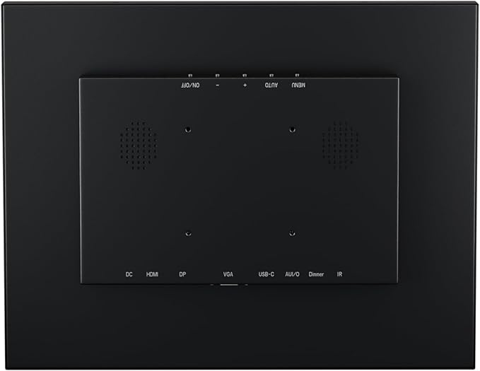 Beetronics 15 Inch Touchscreen Monitor | Full HD 1080p | 15TSV7M – Industrial-Grade Professional 10-Point Multi Touch Display for PC Mac Linux – HDMI DisplayPort USB-C VGA Inputs