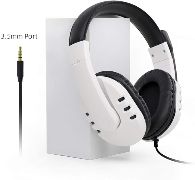OSTENT Wired Headset Headphone Earphone for Sony PS5 Console Game