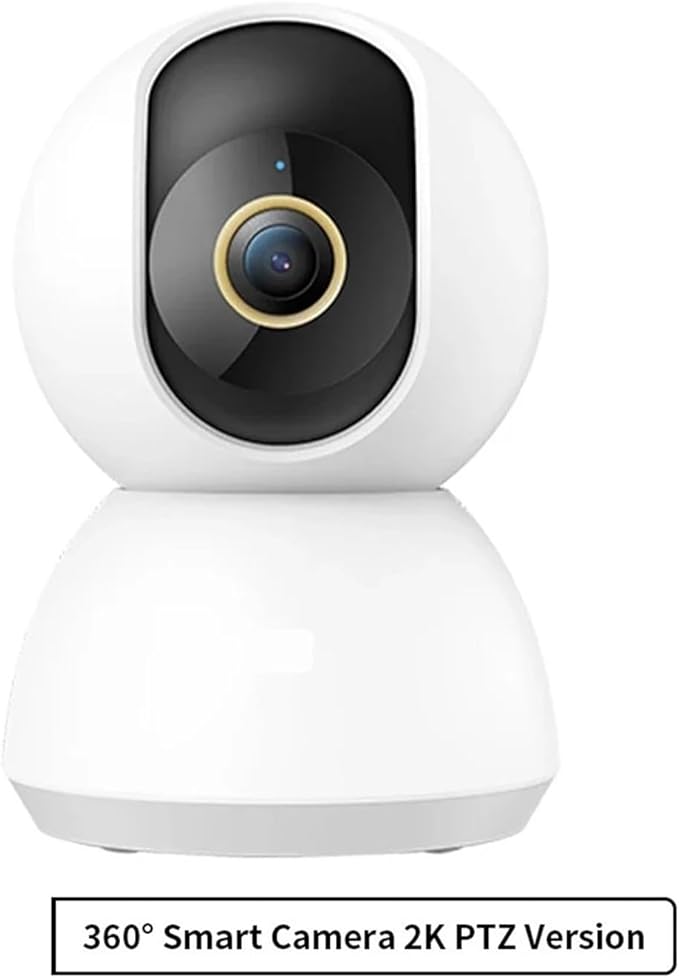 360° Smart Home Security Camera PTZ 2K Webcam 1296P 3 Megapixel AI Human Detection Night Vision Webcam(UK PlugOnly Camera)