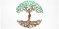 Tree of Life Mother Nature Large Gaming Mouse Pad Desk Mat with Stitched Edges Non-Slip Base for Gamer Home and Office