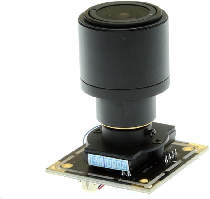 ELP 960P Low Illumination USB Camera Module with 2.8-12mm Varifocal Lens Mini 1.3megapixel Manual Zoom USB Camera for Computer UVC USB2.0 Embedded Video Webcam Board for Close-up Image