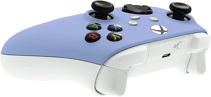 Custom Controllerzz Wireless Controller for Microsoft Xbox Series X/S &amp Xbox One - Soft Touch Feel - Custom Xbox Series X/S Controller (X/S Light Violet)