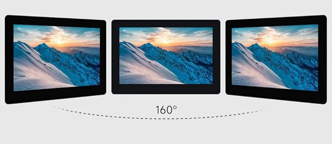 waveshare 5inch DSI Display 800 x 480 IPS Screen 160°Viewing Angle Compatible with Raspberry Pi 4B/3B+/3A+/3B/2B/B+/A+ Compute Module3/3+/Compute Module 4 (No Touch)