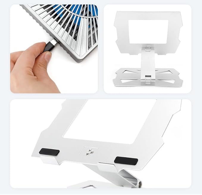 Laptop Cooling Base Computer Stand Metal